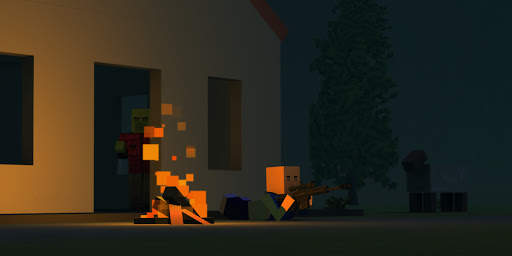 Zombie Craft Terakhir: game menembak gratis screenshot 4