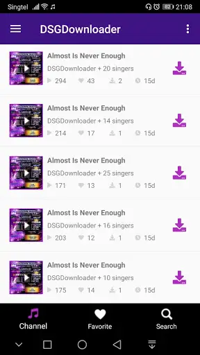 Smule Downloader - DSG Downloader for Smule screenshot 4