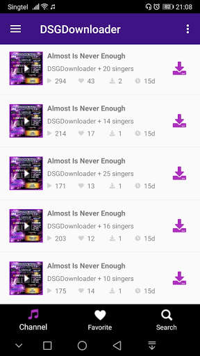 Smule Downloader - DSG Downloader for Smule screenshot 4
