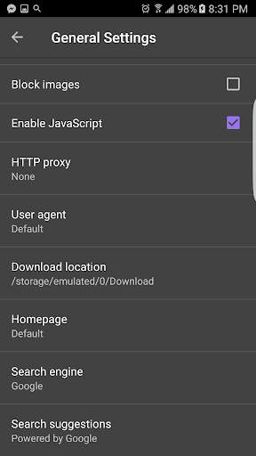 4G Fast Web Browser screenshot 4