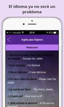 Inglés para viajeros скриншот 3