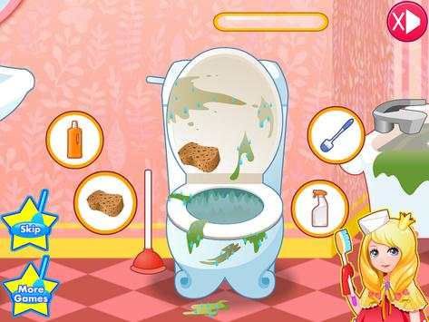 Princess Clean Bathroom screenshot 13