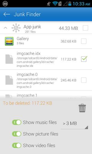 Junk Finder screenshot 2
