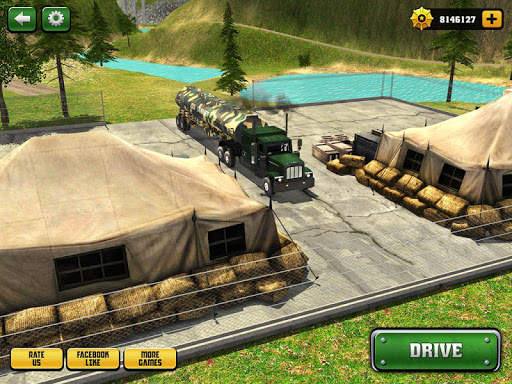 Uphill Offroad Army Oil Tanker скриншот 6