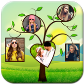 Tree Collage Photo Frame icon