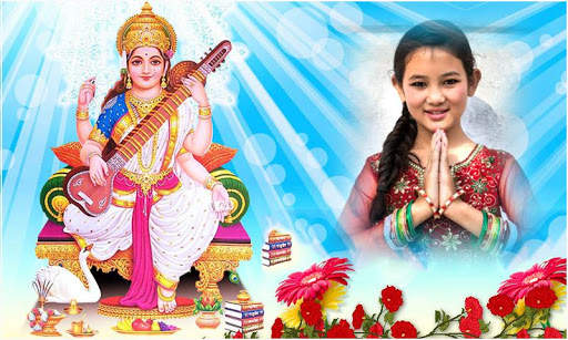 God Saraswati Maa Photo Frames screenshot 3