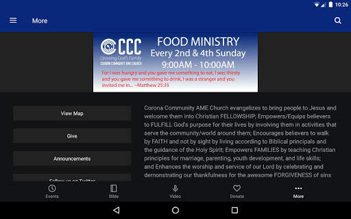 Corona Community AME Church स्क्रीनशॉट 6