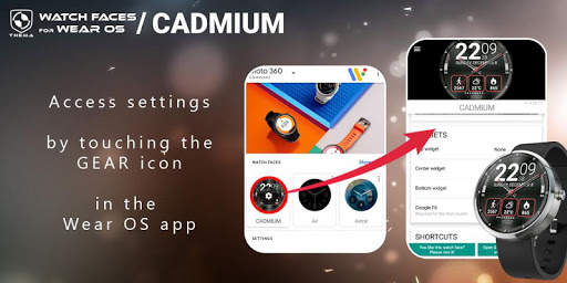 Cadmium Watch Face 3 تصوير الشاشة