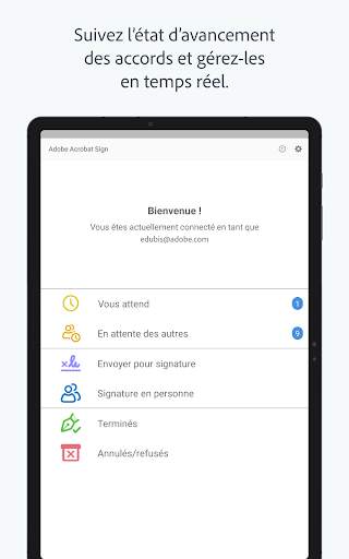 Adobe Acrobat Sign screenshot 1