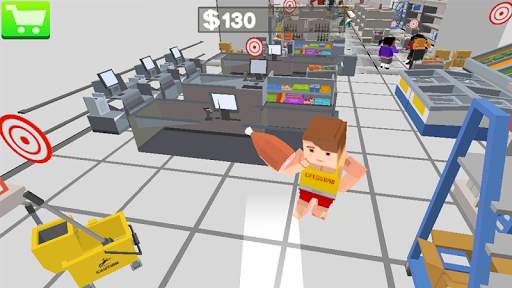 Shop Battle Hit the target with a projectile screenshot 3