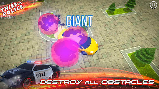 Thief vs Police: Mini Car Racing स्क्रीनशॉट 3