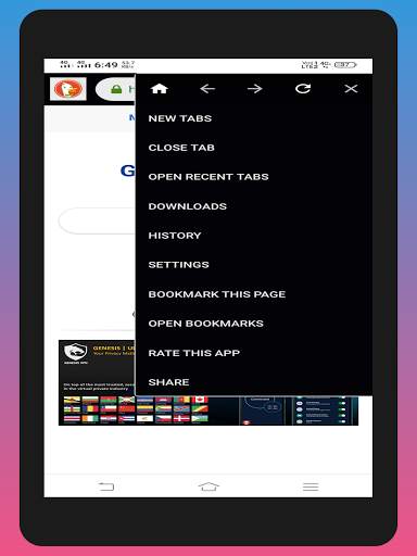 Dark Web Browser screenshot 9