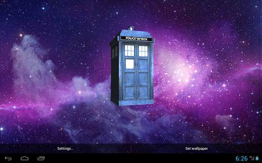 TARDIS 3D Live Wallpaper screenshot 7