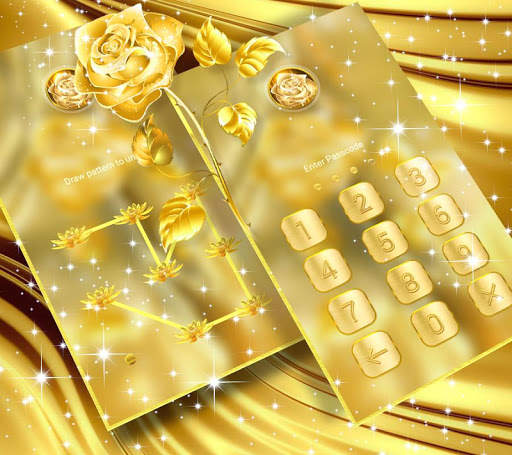 Golden Rose Launcher Theme screenshot 5