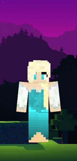 Elsa Minecraft Skin screenshot 3