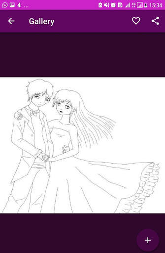 Bagaimana Menggambar Pasangan Anime screenshot 4