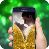 Glitter Zipper Lock Screen - My Photo Zipper Lock 1.3