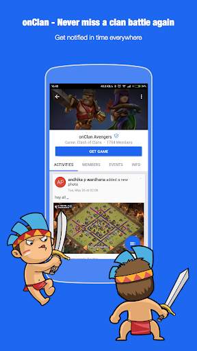 onClan-More games more friends screenshot 2