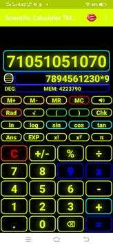 Talking Scientific Calculator TM скриншот 2