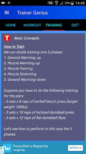 Bodybuilding Gym Trainer screenshot 6