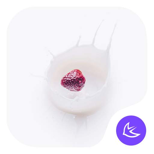 Strawberry-APUS Launcher theme 695.0.1001
