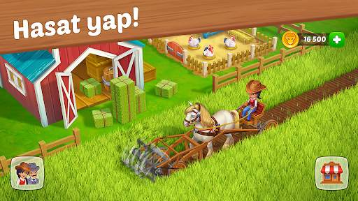 Wild West: Farm Town. Çiftlik screenshot 1