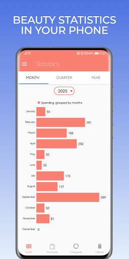 Beautistics: Makeup Organizer screenshot 3