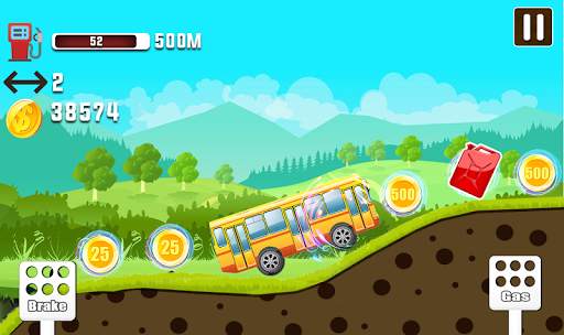 Bus Driving Simulator - 2D Bus Racing Game 19 screenshot 15