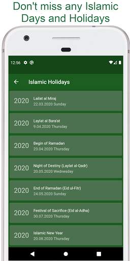 Alarme de Salah: heures de prière screenshot 6