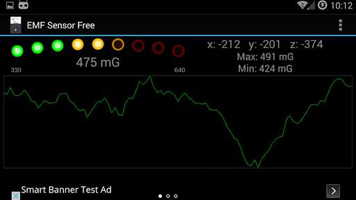 EMF Sensor Free screenshot 3