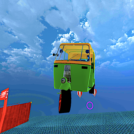 Mega Rikshaw Extreme Impossible Stunts 3D icon