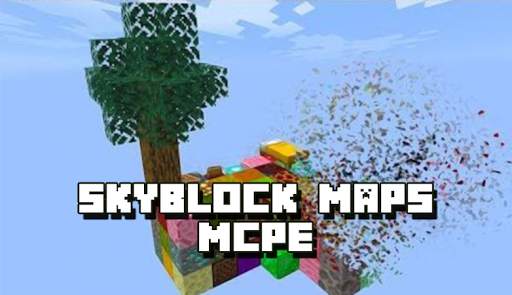 Maps Skyblock Addon For Minecraft screenshot 3