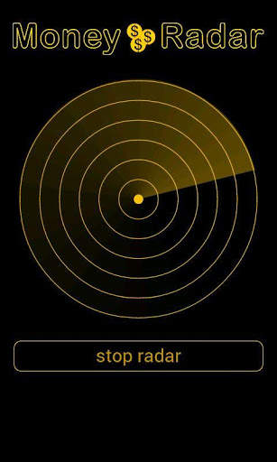 Money Radar Detector Simulated screenshot 2