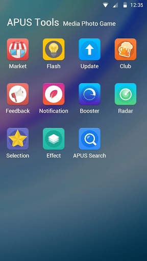 Light-APUS Launcher theme screenshot 3