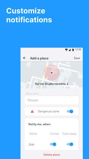 Mobile safety: searching, locking & tracking screenshot 3