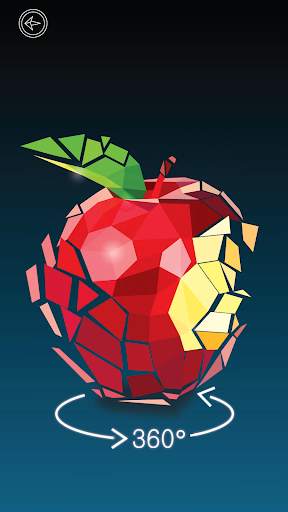 3D low poly puzzle game, rotate puzzles screenshot 2