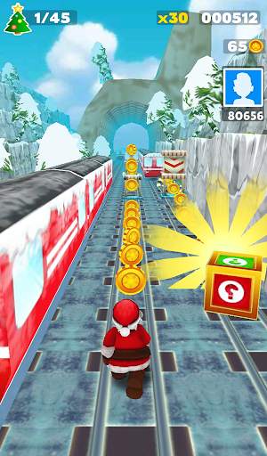Santa Rail Rush Challenge screenshot 9