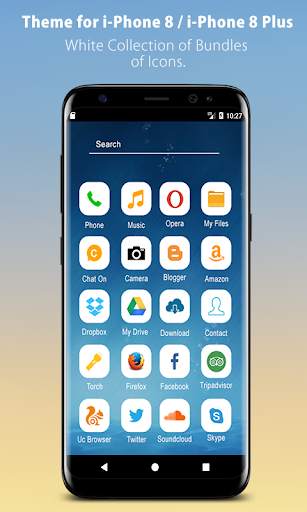 Launcher Theme for iPhone 8 Plus screenshot 8