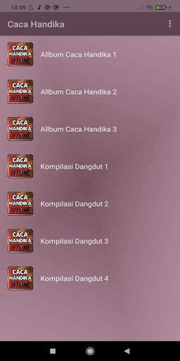 Dangdut Caca Handika Offline Lengkap screenshot 1