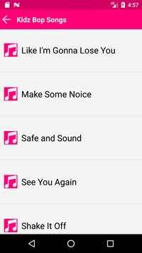 Kidz Bop Songs Kids screenshot 2