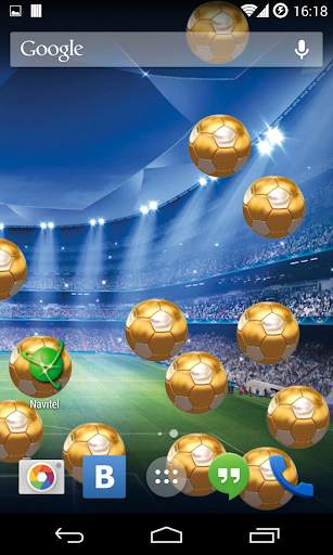 Soccer Touch Live Wallpaper screenshot 5
