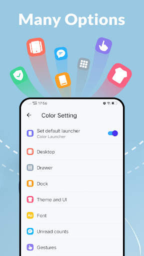 Color Launcher, cool themes screenshot 6