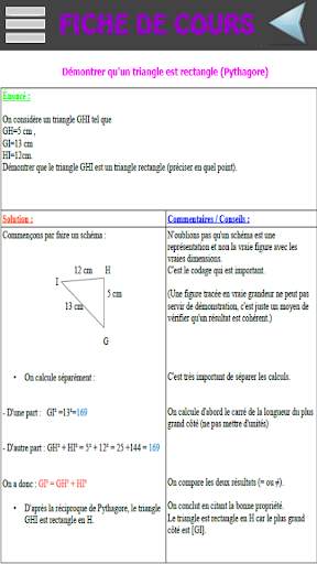 Fiche de Maths Concours  B & C screenshot 4