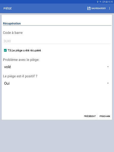 Epi Info™ Surveillance de vecteur screenshot 9