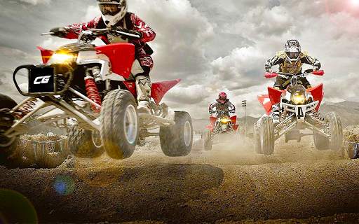 Quad Bike Stunt Racing 3D screenshot 4