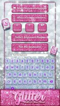 Glitter Keyboard Theme Changer screenshot 3