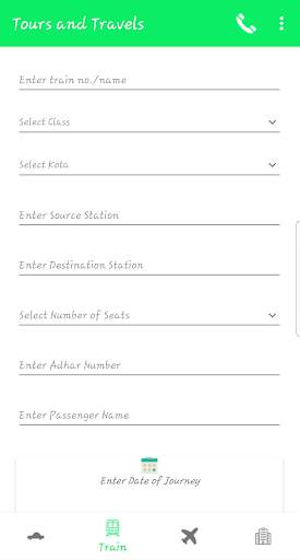 Tours and Travels screenshot 1