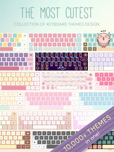Pastel Keyboard Theme Color - VIP Premium screenshot 12