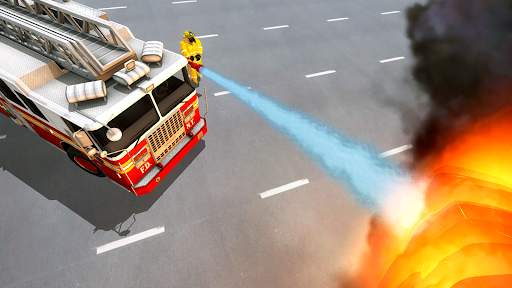 Fire Truck Driving Simulator screenshot 7