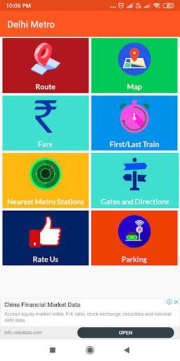 Delhi Metro Map Route & Delhi Bus 1 تصوير الشاشة